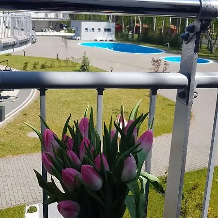 Appartement Romantyczny Happy 16 Basen & Kort Tenisowy, Ochrona 24 H - Dla Maksymalnie 6 Osob *